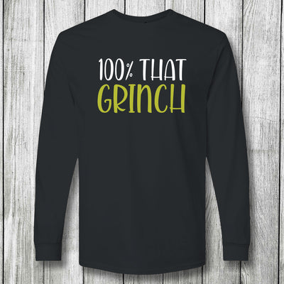 Daydream Tees 100% That Grinch Black