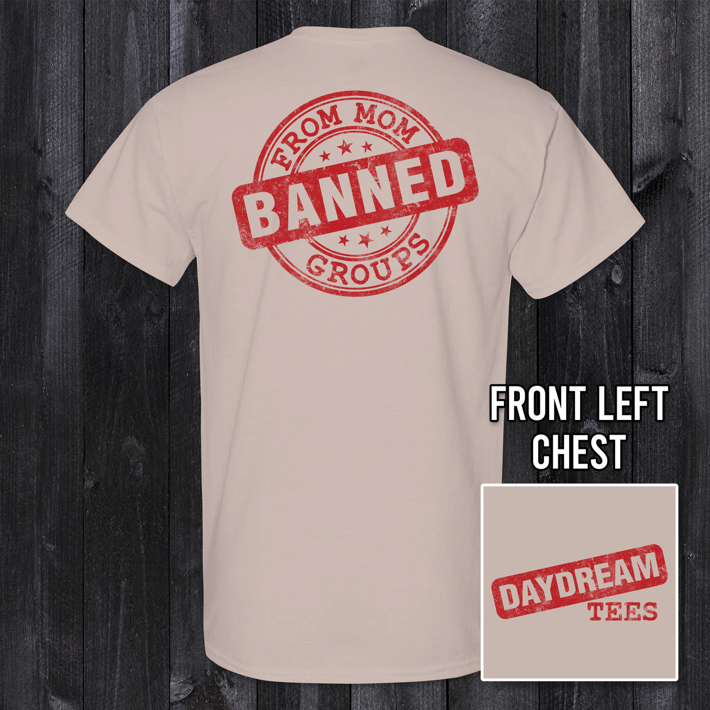 Daydream Tees Banned From Mom Groups