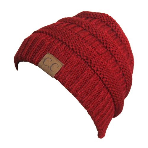 C.C. Red Beanie