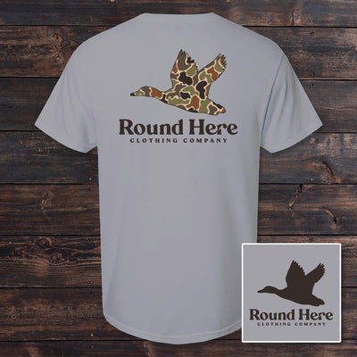 'Round Here Clothing Camo Mallard