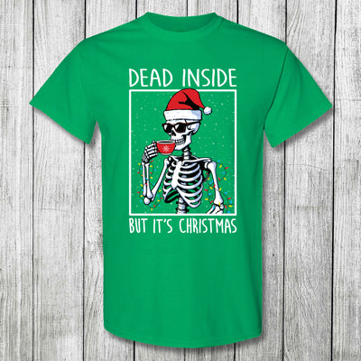 Daydream Tees Dead Inside But It's Christmas