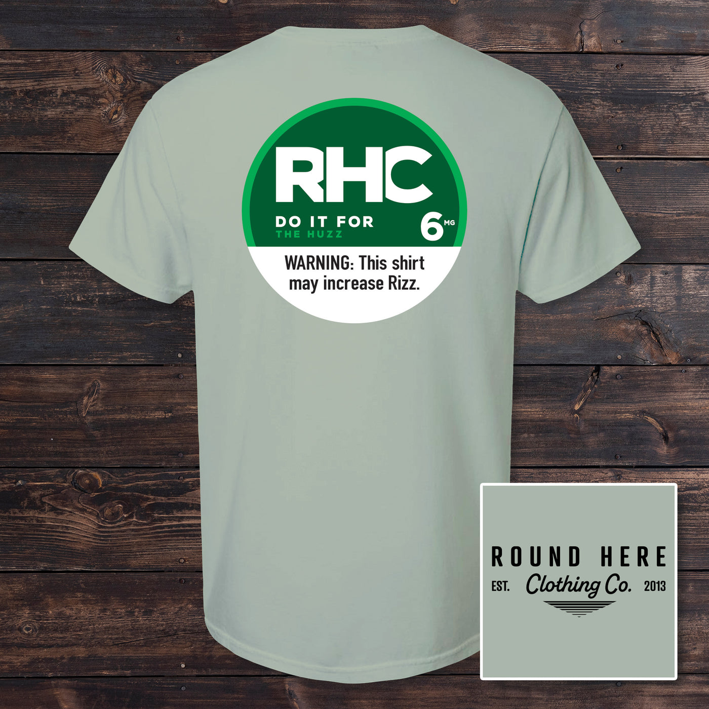 'Round Here Clothing Huzz Wintergreen