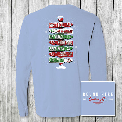 'Round Here Clothing North Pole Directions