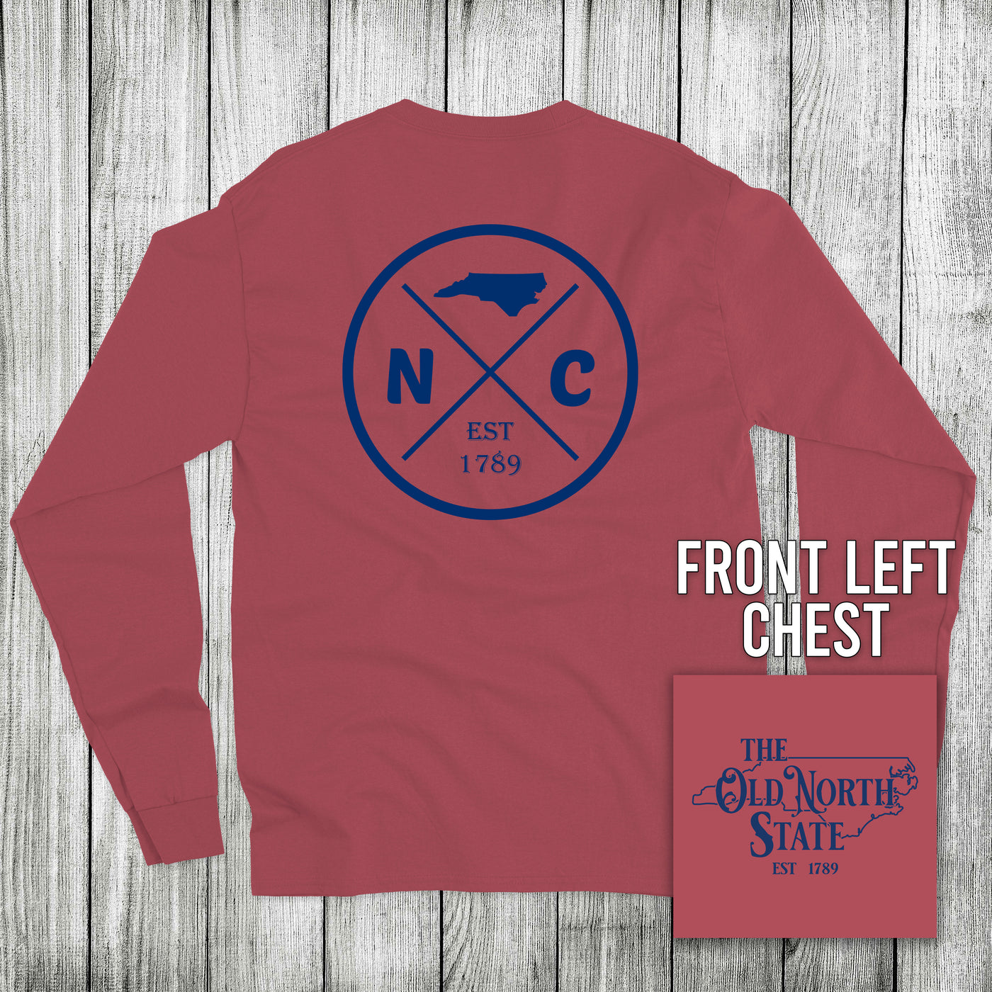 The Old North State - NC Circle Logo LS