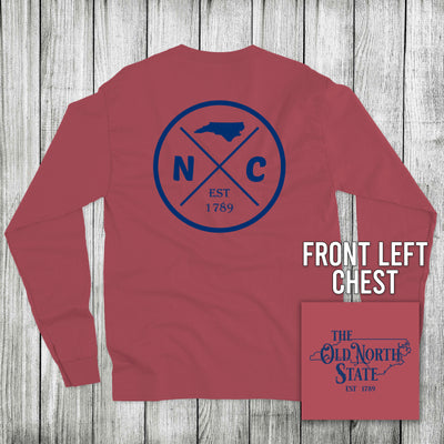 The Old North State - NC Circle Logo LS