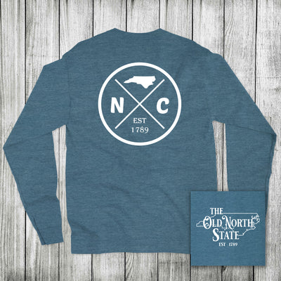 The Old North State - NC Circle Logo LS