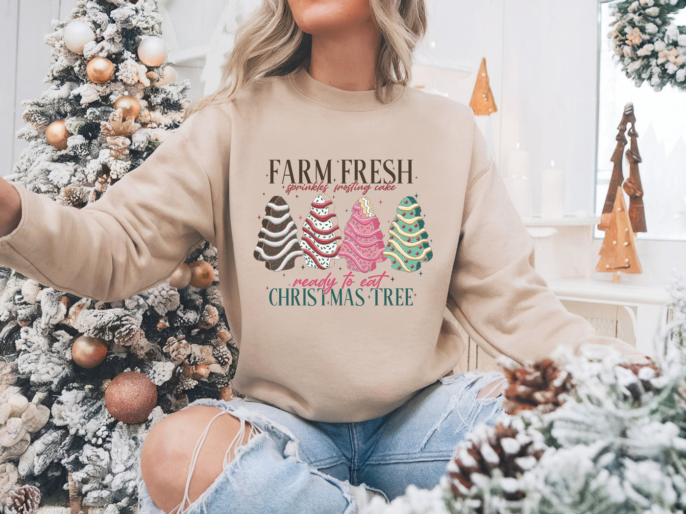 Daydream Tees Ready to Eat Christmas Tree