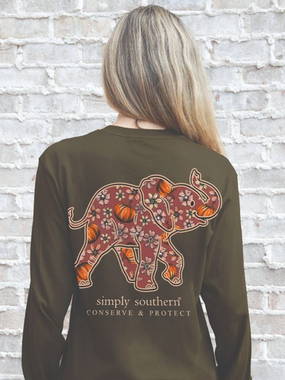 Simply Southern PUMPKIN elephant