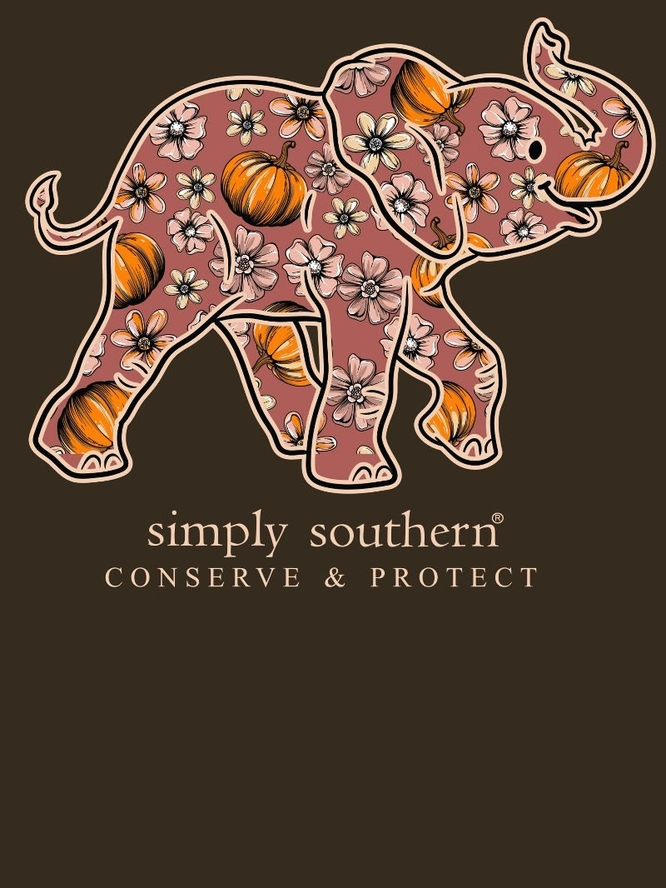 Simply Southern PUMPKIN elephant