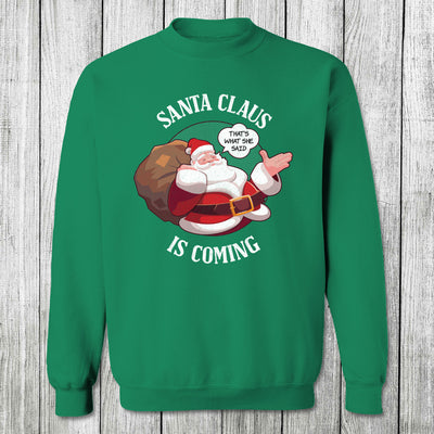 Daydream Tees Santa Claus is Coming