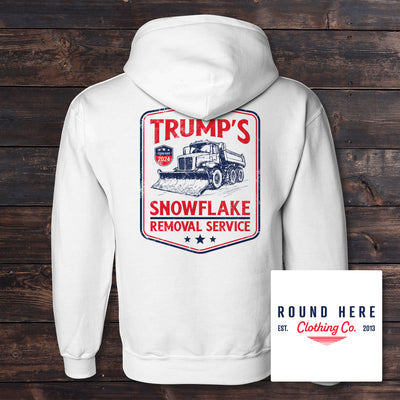 'Round Here Clothing Snowflake Removal Service