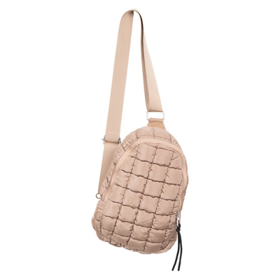 Crossbody Quilted Sling Bag