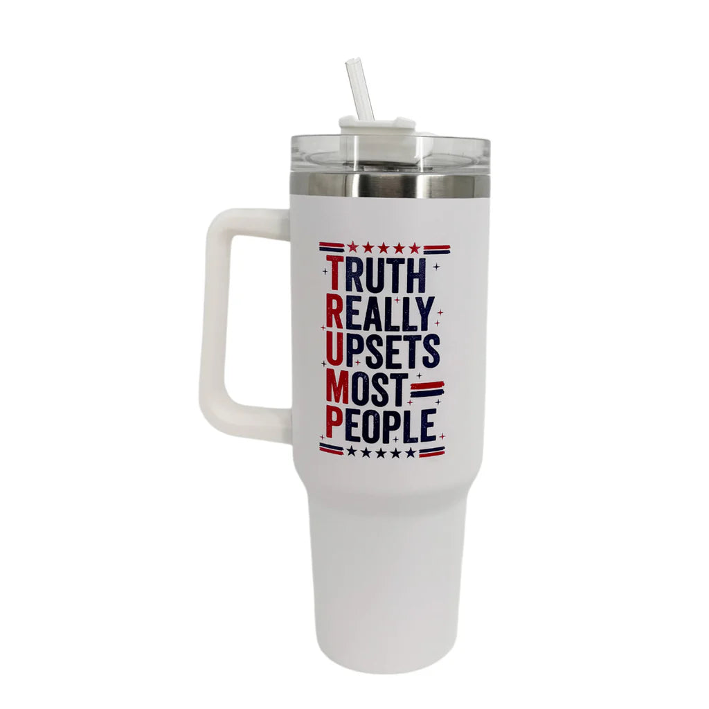 Girlie Girl Originals Truth Tumbler White