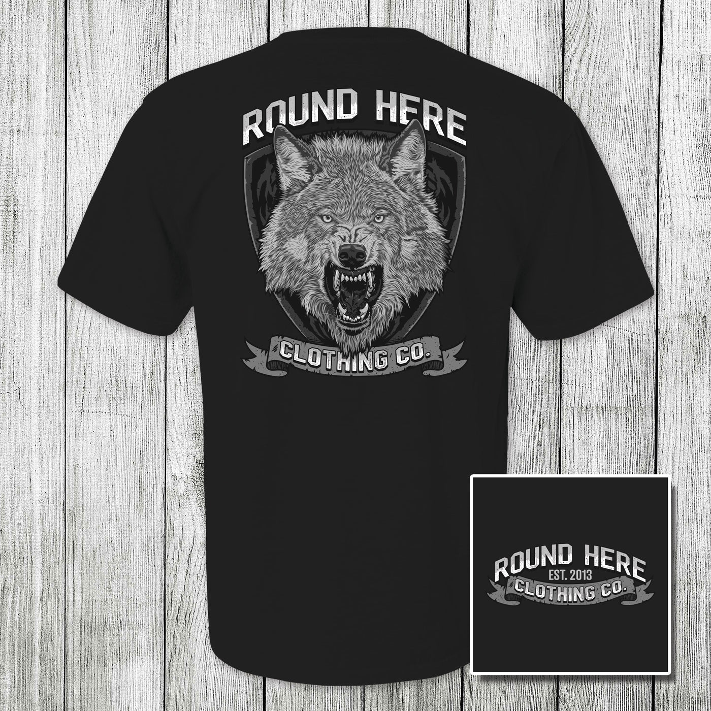 'Round Here Clothing Wolf