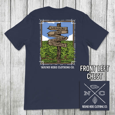 Round Here Clothing Tobacco Crossroads Louisburg