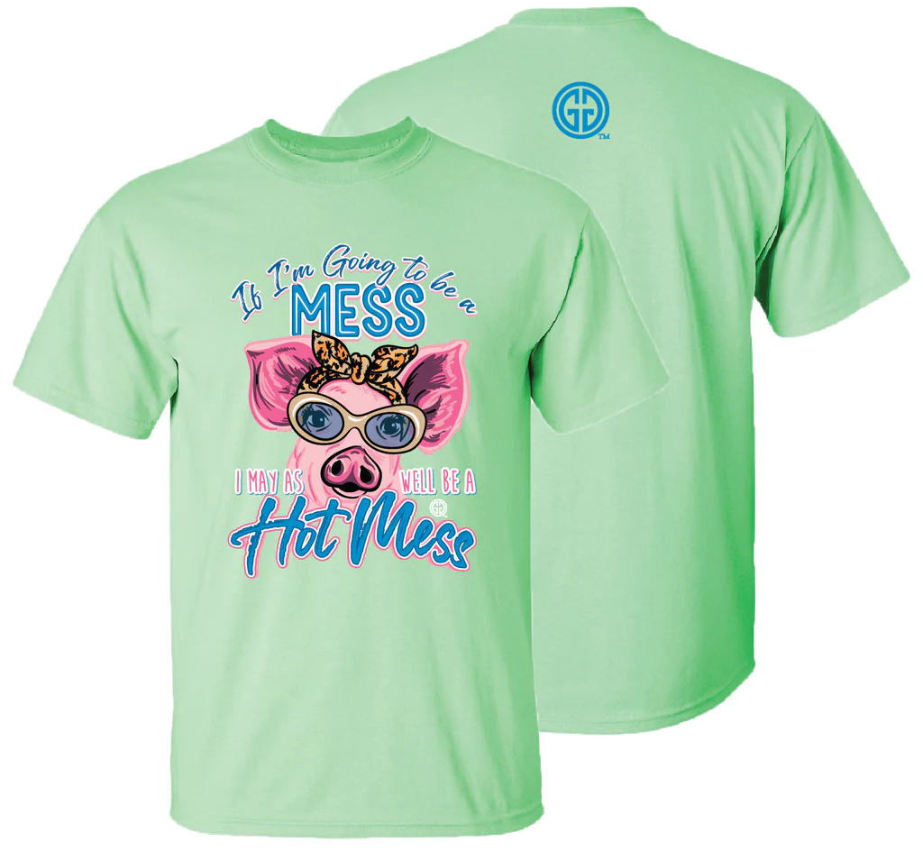 Girlie Girl Originals Hot Mess Pig Mint