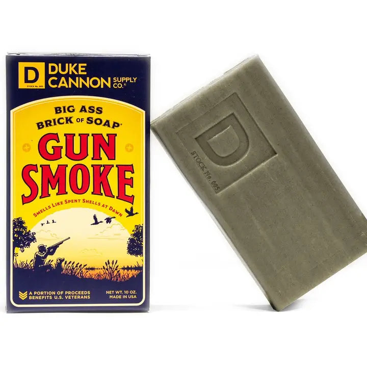 Big Ass Brick of Soap - Gun Smoke