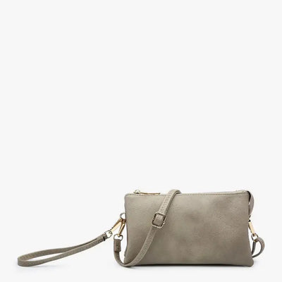 Jen & Co. Riley 3 Compartment Crossbody/Wristlet