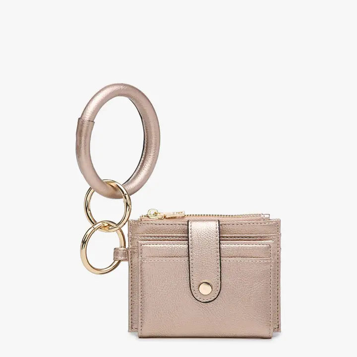 Jen & Co. Sammie Mini Snap Wallet w/ Ring