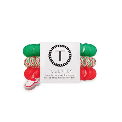 Sprial Hair Coils | Large | Santa Baby Hair Ties