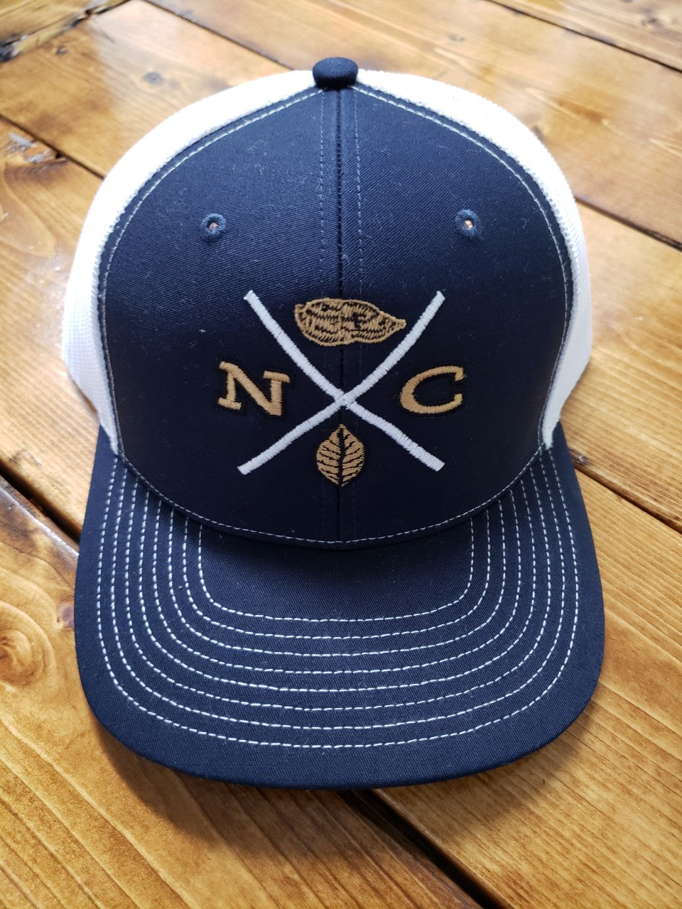 'Round Here Clothing - NC X-Mark Navy/White Hat