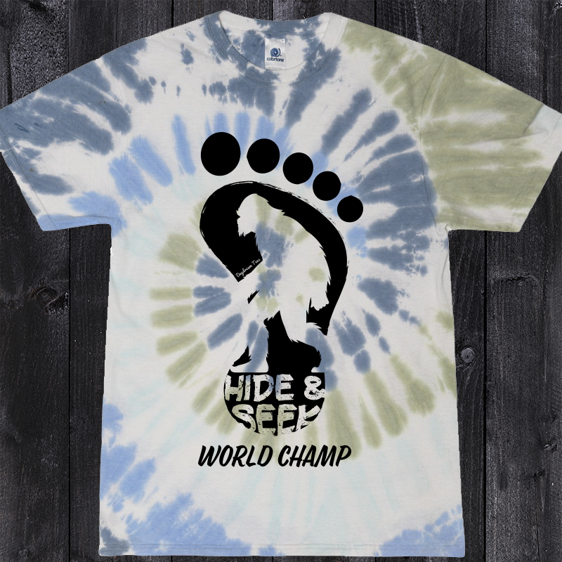 Daydream Tees Bigfoot Tie Dye