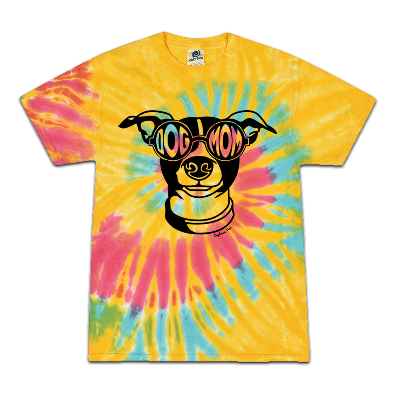 Daydream Tees Dog Mom Tie-Dye