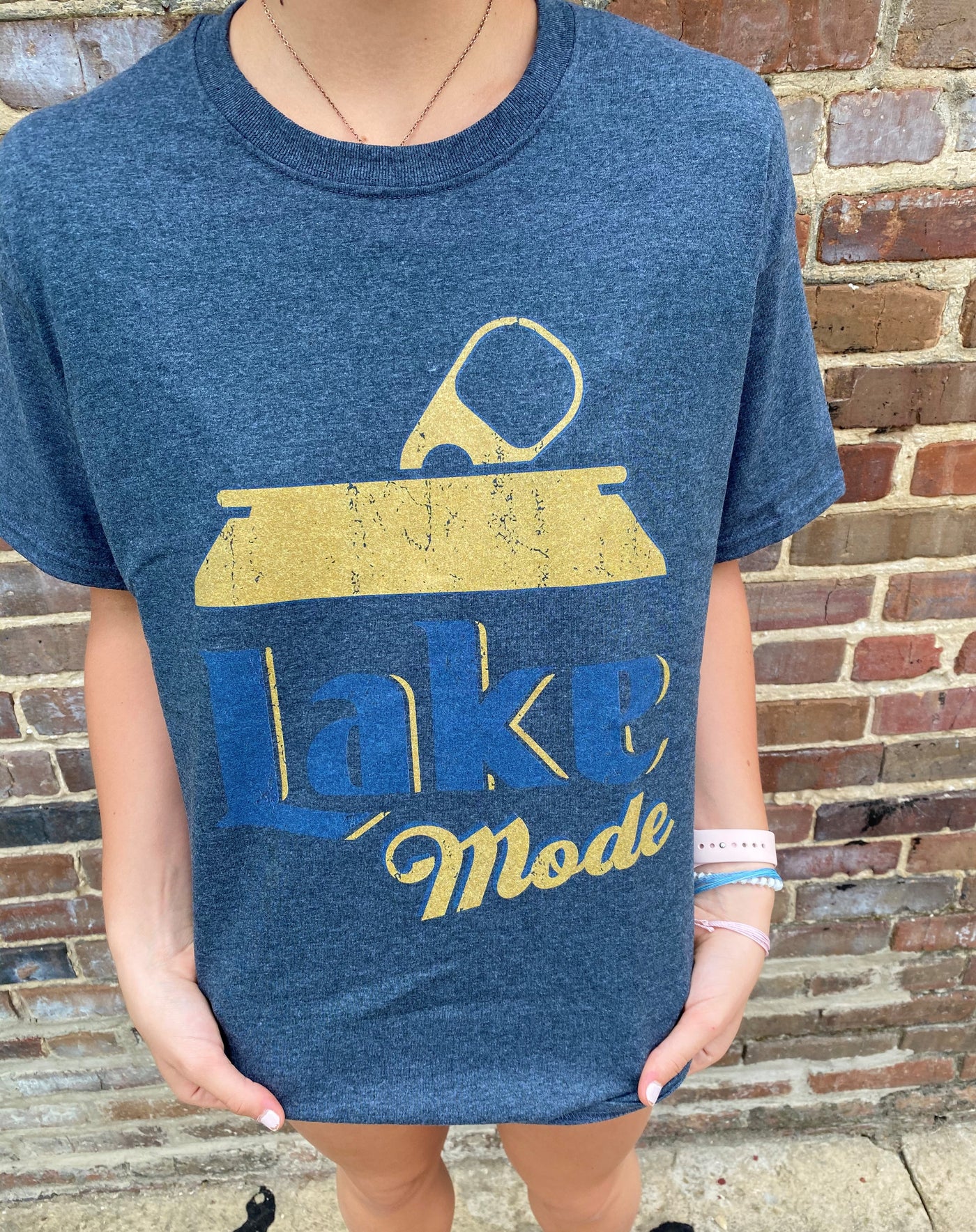 Daydream Tees Lake Mode Dark Heather