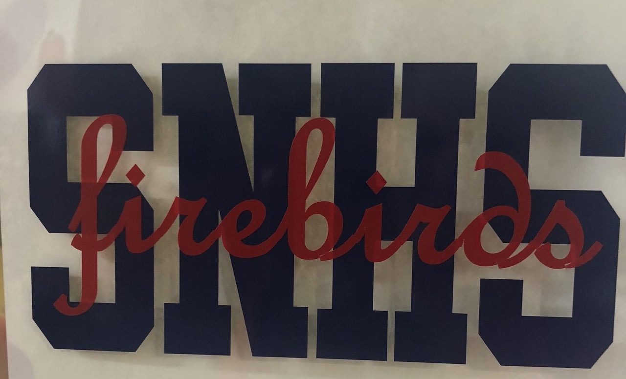 Southern Nash High School Firebirds Decal