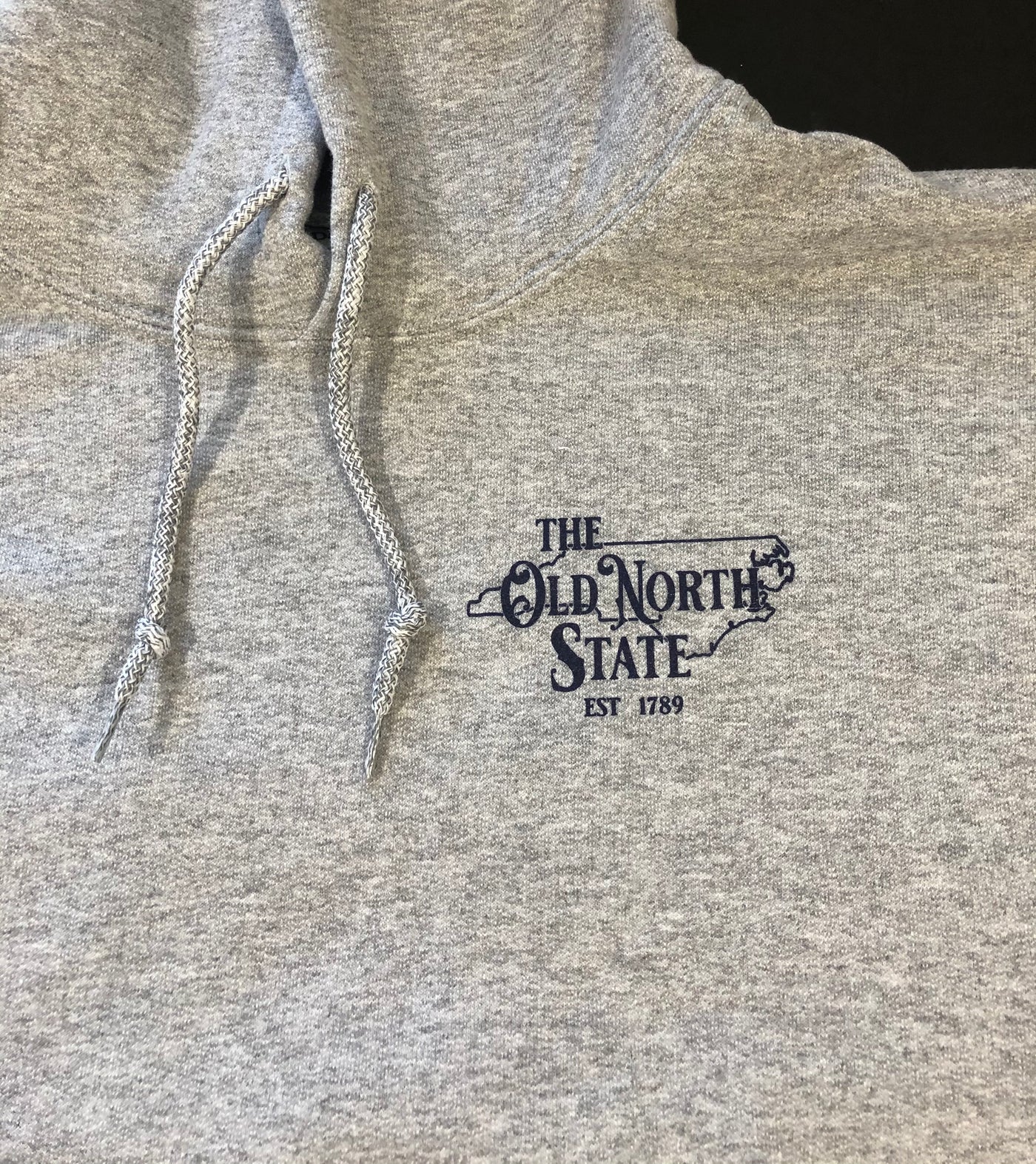 The Old North State - NC Circle Logo Hoodie