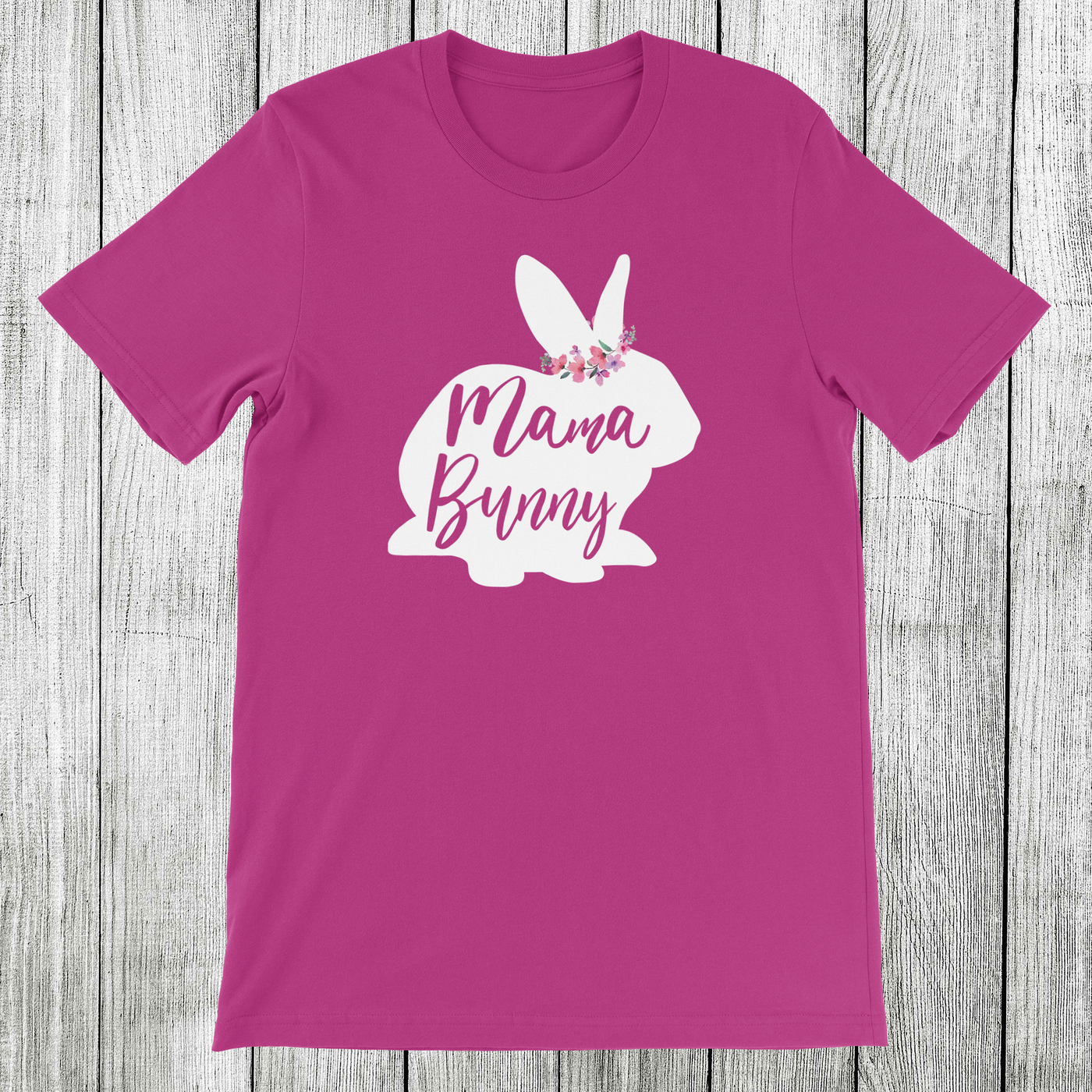 Daydream Tees Mama Bunny Berry