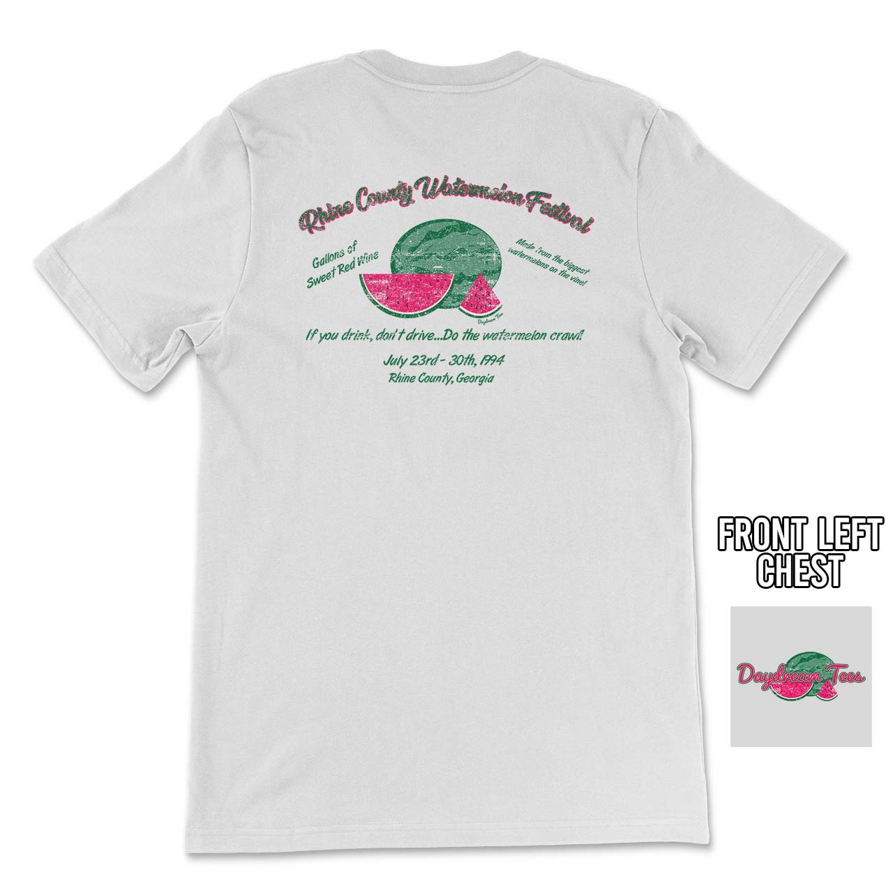 Daydream Tees Watermelon Crawl