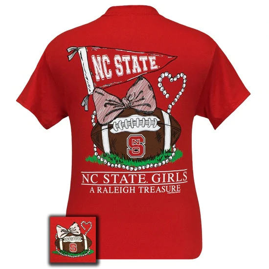 Girlie Girl Originals Treasure NC State Red SS