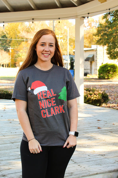 Daydream Tees Real Nice Clark Charcoal