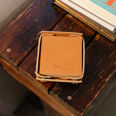 Leather Coaster Set (6-Pack)