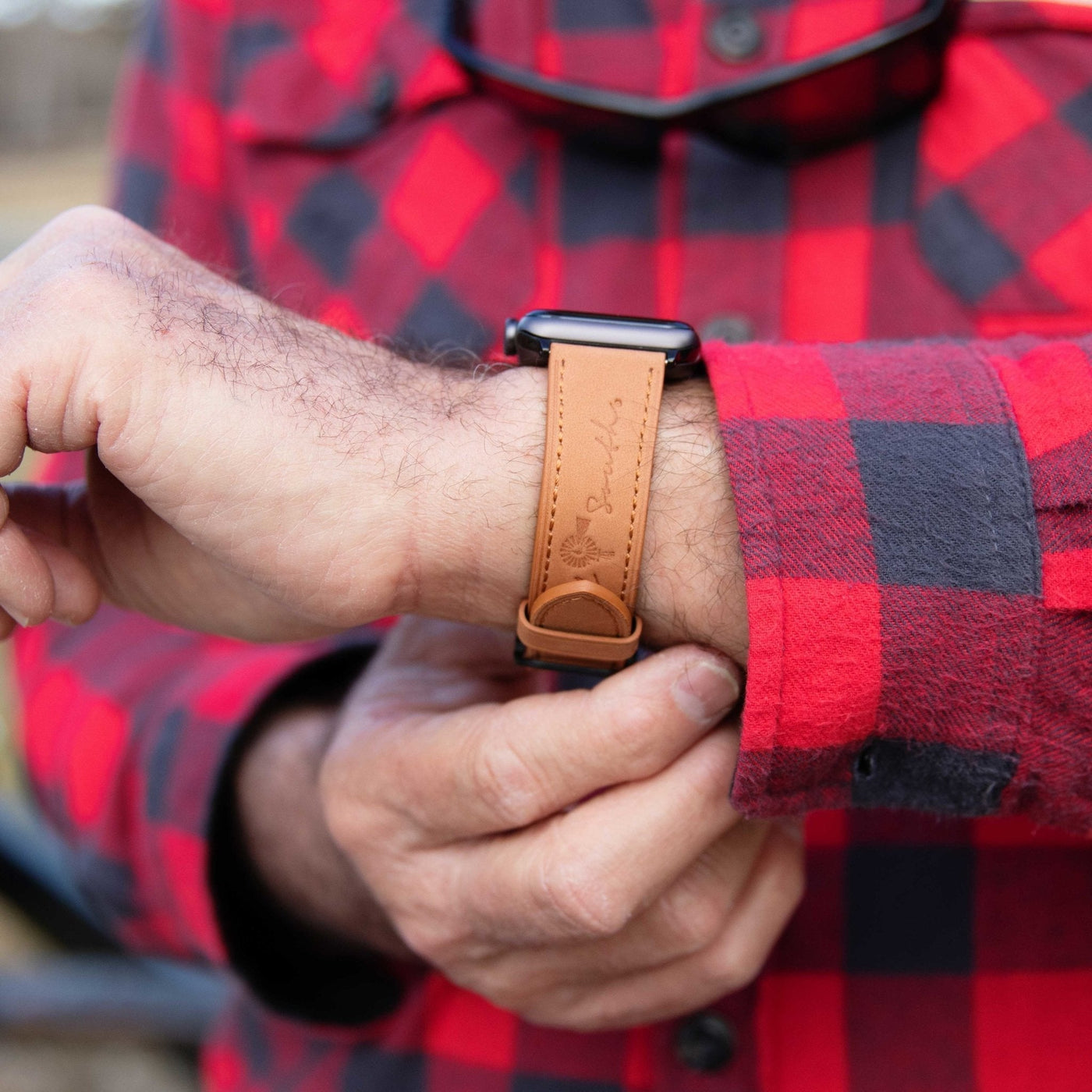 Leather Apple Watch Band