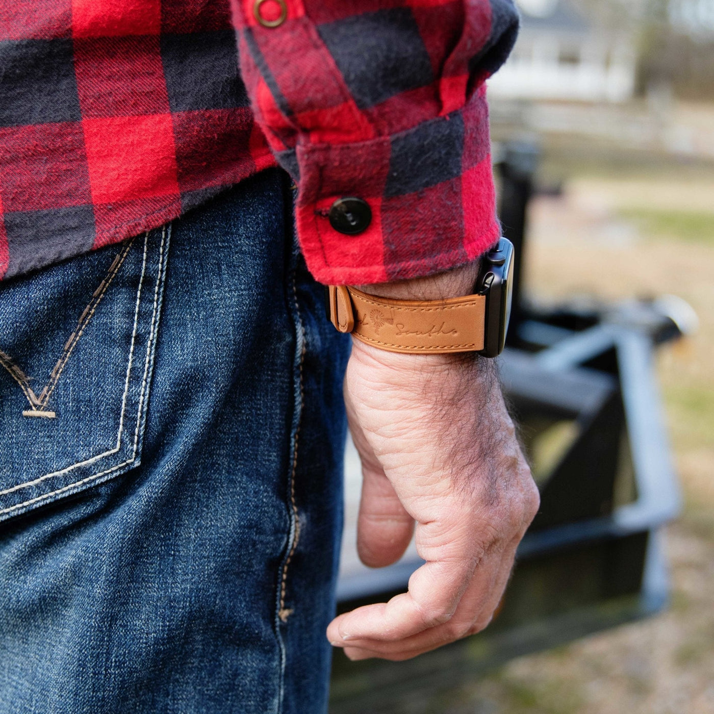 Leather Apple Watch Band