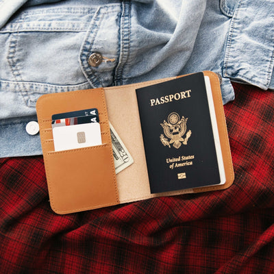 Leather Passport Wallet