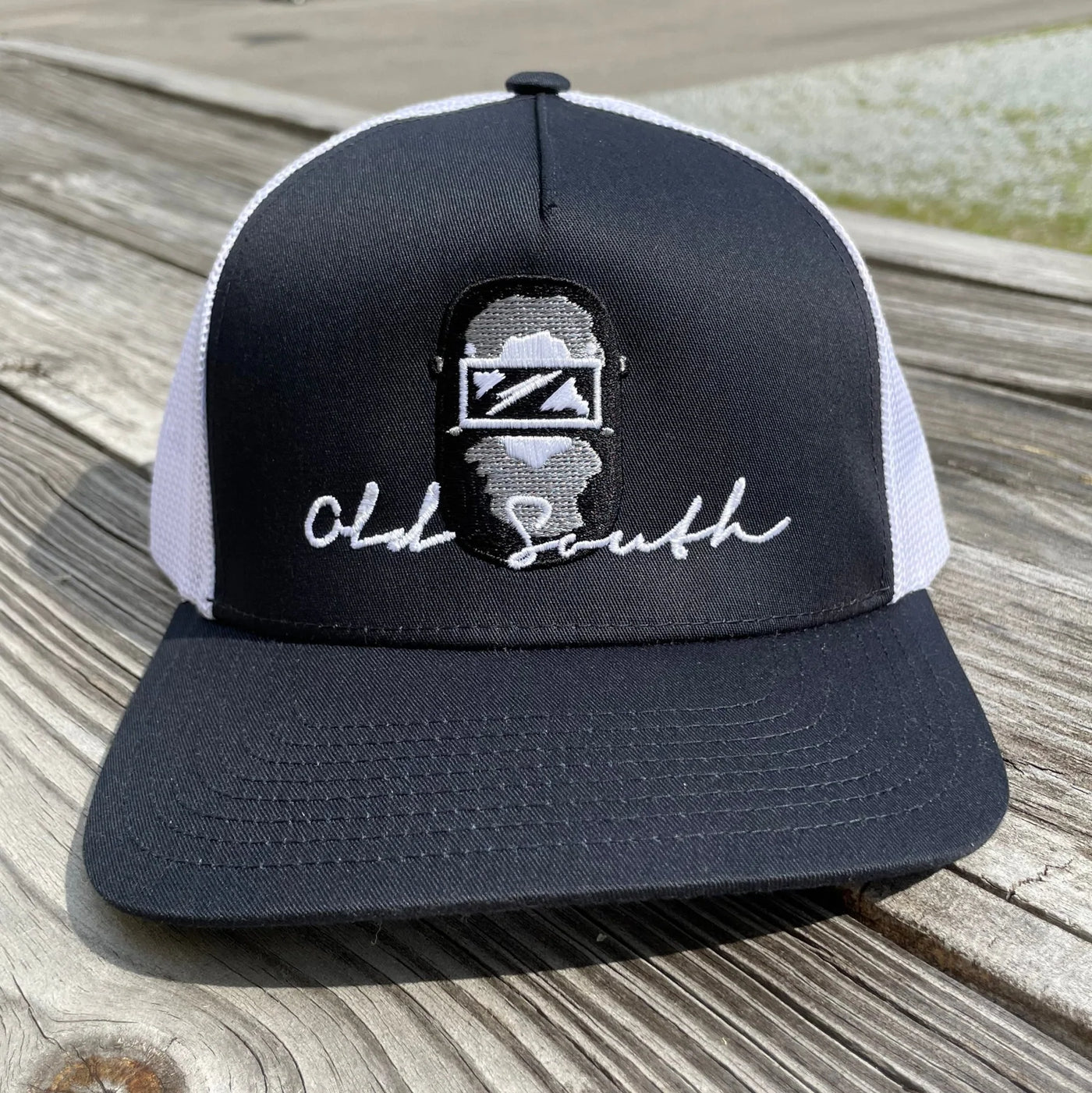 Old South Apparel Welder Trucker Hat Navy/White